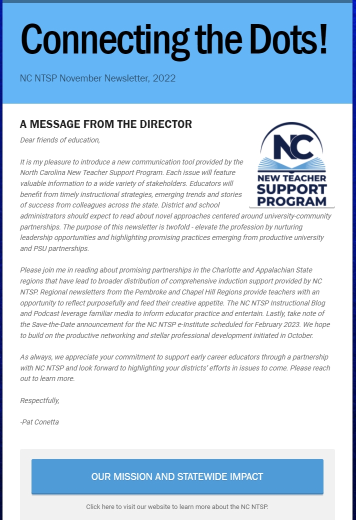 Connecting The Dots NC New Teacher Support Program connecting-the-dots-nc-new-teacher-support-program